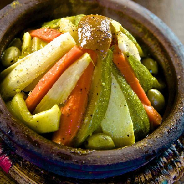 Vegetable Tagine with Chickpeas
